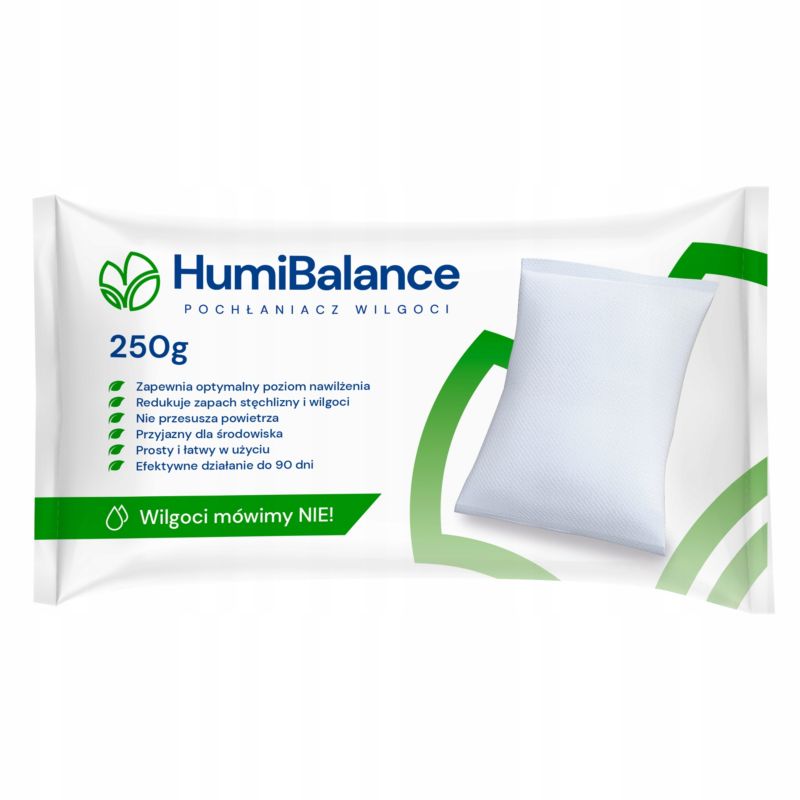 Wkłady do pochłaniacza wilgoci, HumiBalance, uniwersalne, 10x 250g, 10szt