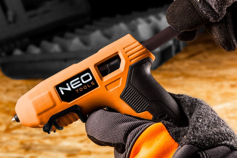 Wkłady klejowe NEO TOOLS 11 mm, czarne, 12 szt 1 kpl
