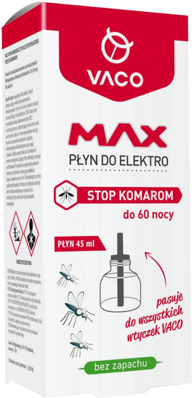Wklad do elektrofumigatora Vaco Elektro max 45 ml