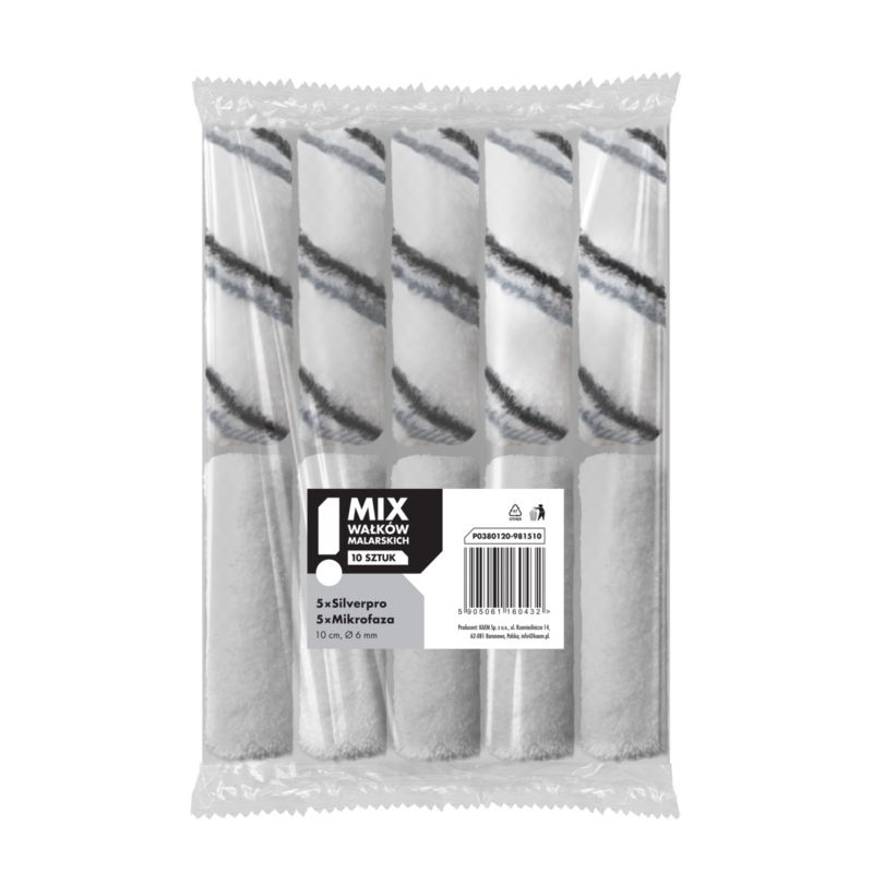 Wkład do wałka SilverPro i Mikrofibra 100 mm 10 szt.