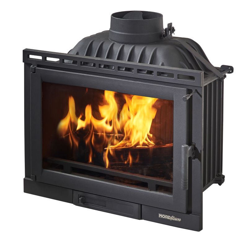 Wkład kominkowy NORDflam Etna żeliwny 13 kW