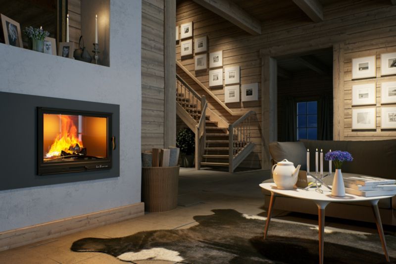 Wkład kominkowy NORDflam LB 800 PW 14 kW