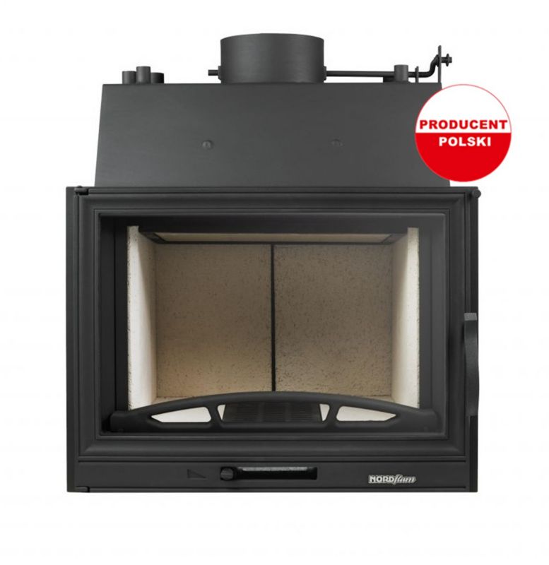 Wkład kominkowy NORDflam LB 800 PW 14 kW