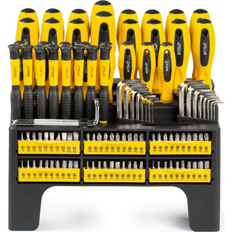 Wkrętaki Fieldmann FDS 5009-116 Zestaw Śrubokrętów Bitów 116 Elementów Imbusy Torxy 1szt