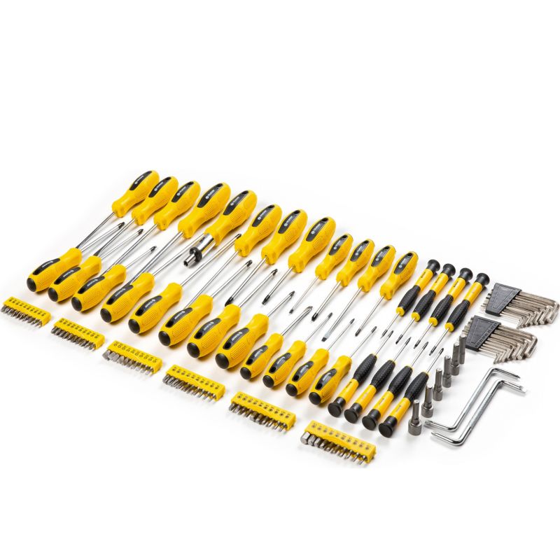 Wkrętaki Fieldmann FDS 5009-116 Zestaw Śrubokrętów Bitów 116 Elementów Imbusy Torxy 1szt
