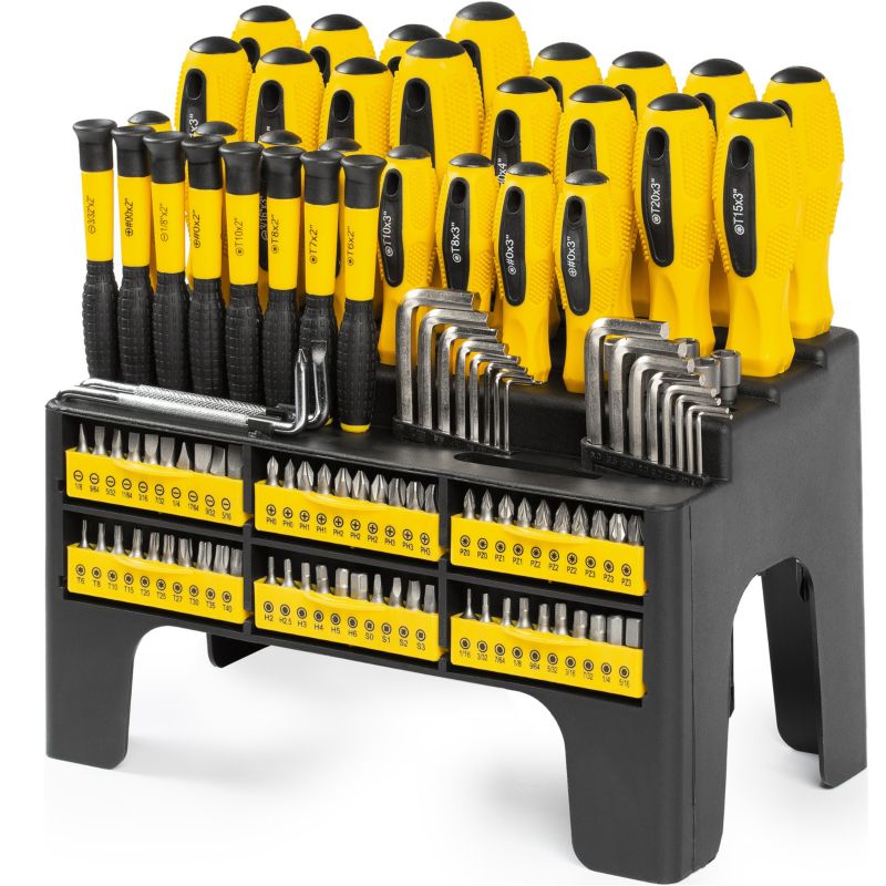 Wkrętaki Fieldmann FDS 5009-116 Zestaw Śrubokrętów Bitów 116 Elementów Imbusy Torxy 1szt