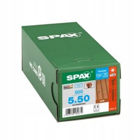 Wkręty Do Deski Tarasowej Spax 5x50mm Stal Szlachetna Stare Złoto 500 szt.