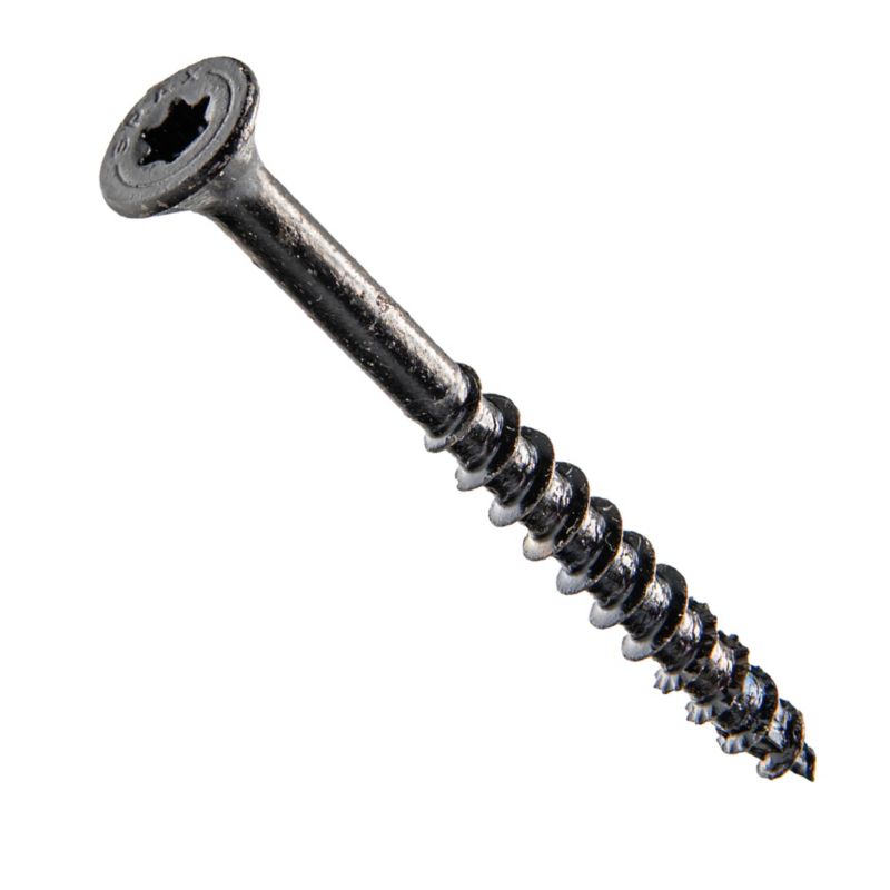 Wkręty Do Drewna Spax3,5X45Mm Torx,Niepełny Gwint,Łeb Stożkowy,Czarne200Szt
