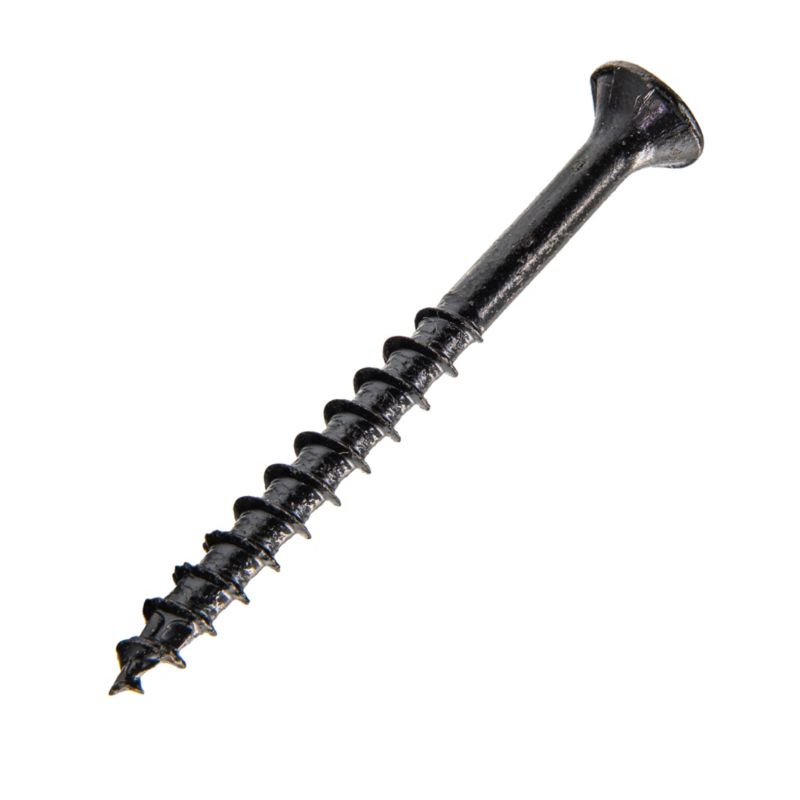 Wkręty Do Drewna Spax3,5X45Mm Torx,Niepełny Gwint,Łeb Stożkowy,Czarne200Szt