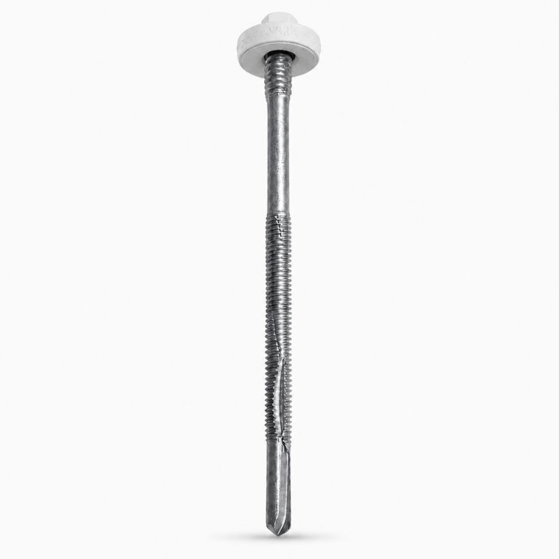 Wkręty Etanco do płyty warstwowej 110mm do stali do 12mm RAL 9010 100szt