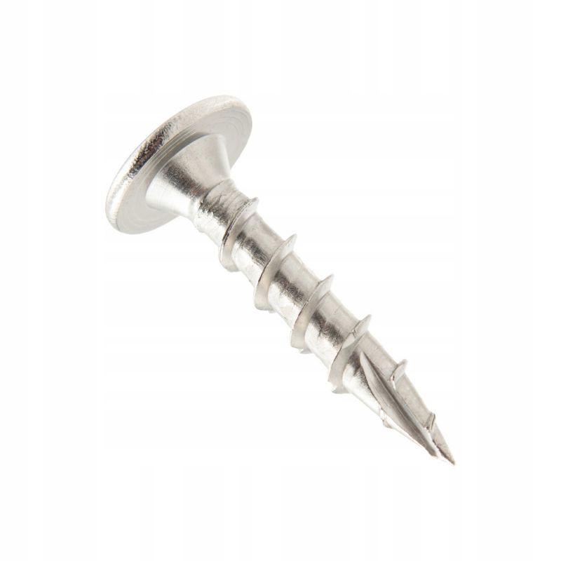 Wkręty PGB konstrukcyjne talerzowe 6x40 mm ze stali nierdzewnej A2 - 100 sztuk
