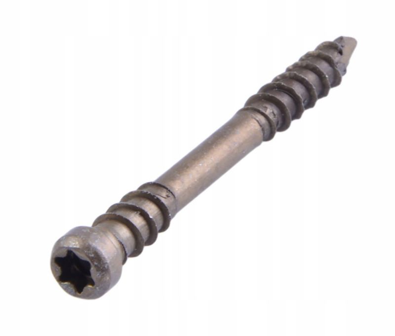 Wkręty Tarasowe Nierdzewne Spax 5x50mm Stare Złoto 200 szt.