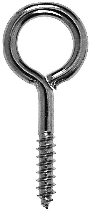 Wkręt oczkowy ocynkowany 20 x 10 mm 1 szt.