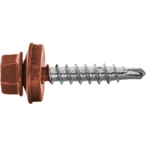 Wkręt samowiercący Diall OD 4,8 x 35 mm brązowy miedziany 50 szt.