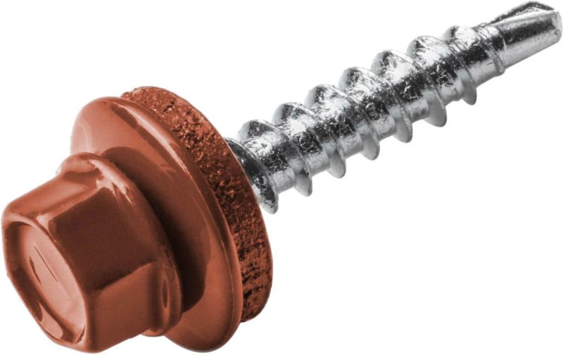 Wkręt samowiercący Diall OD 4,8 x 35 mm brązowy miedziany 50 szt.