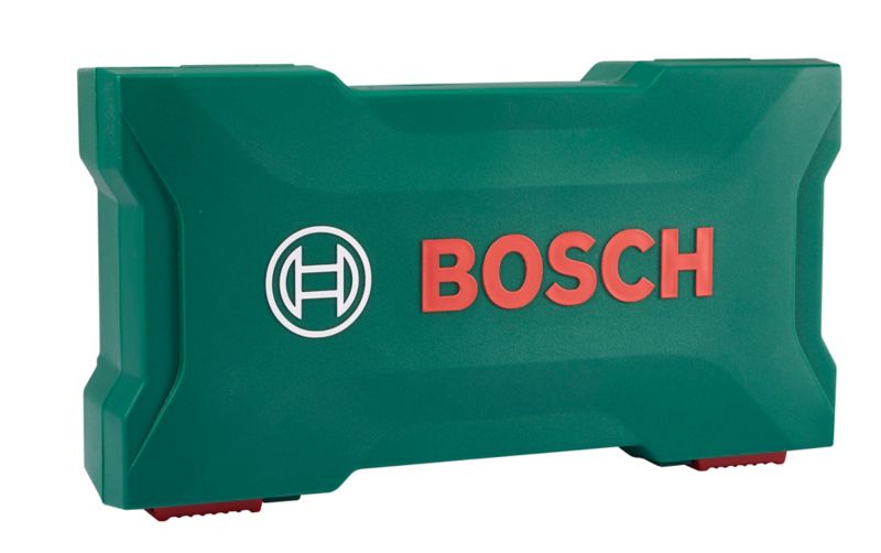 Wkrętak PushDrive Bosch z osprzętem 32 bity