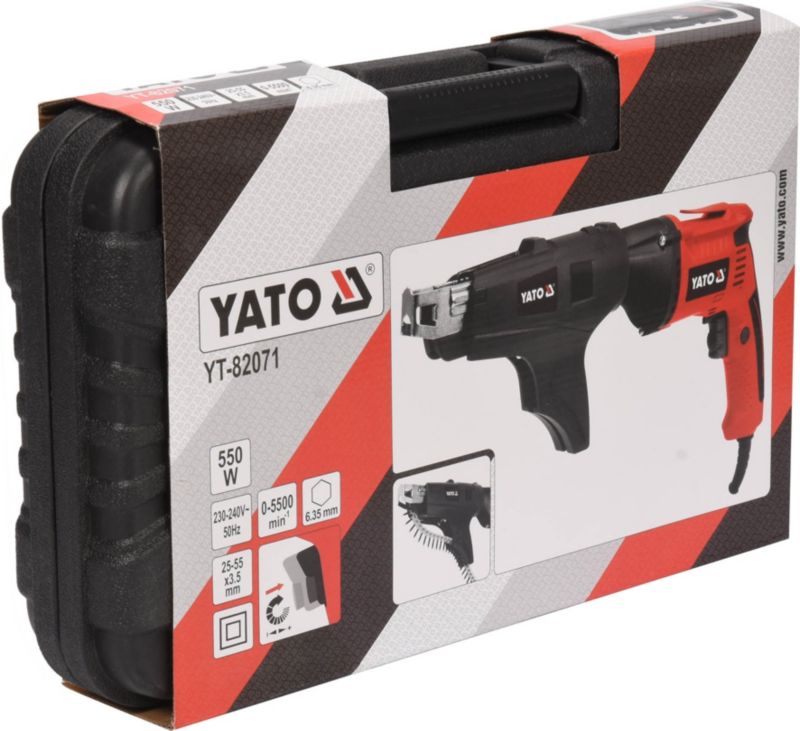 Wkrętarka do płyt G-K Yato 550 W