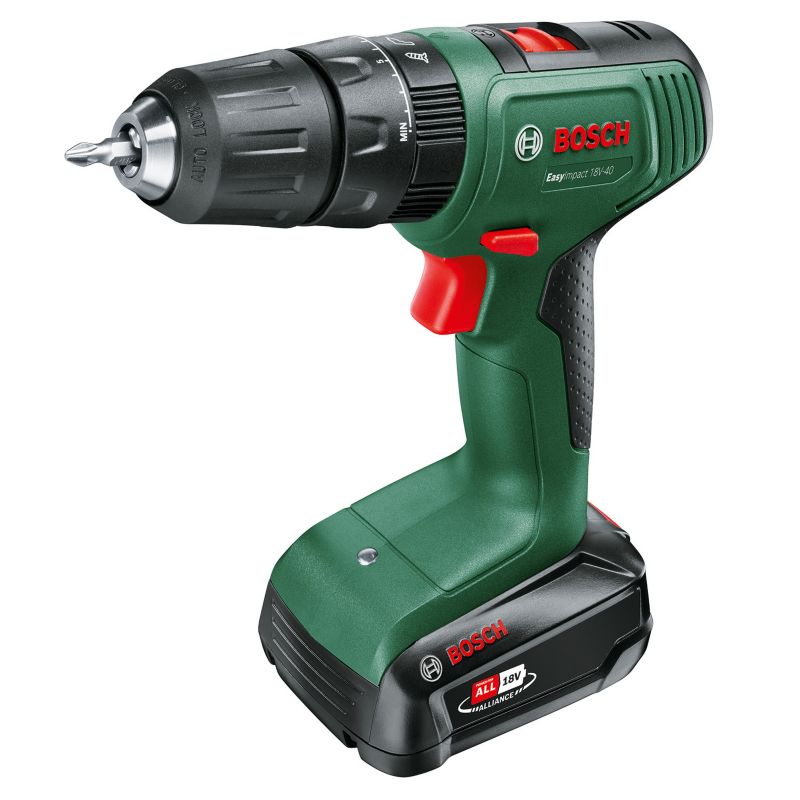 Wkrętarka EasyImpact 18 V 40 2 x 2,0 Ah + zestaw xline