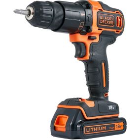 Wkrętarka udarowa Black&Decker 18 V 2 x 1,5 Ah z torbą