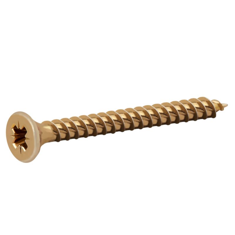 Wkręty do drewna TurboDrive PZ1 3 x 30 mm ocynk żółty 100 szt.