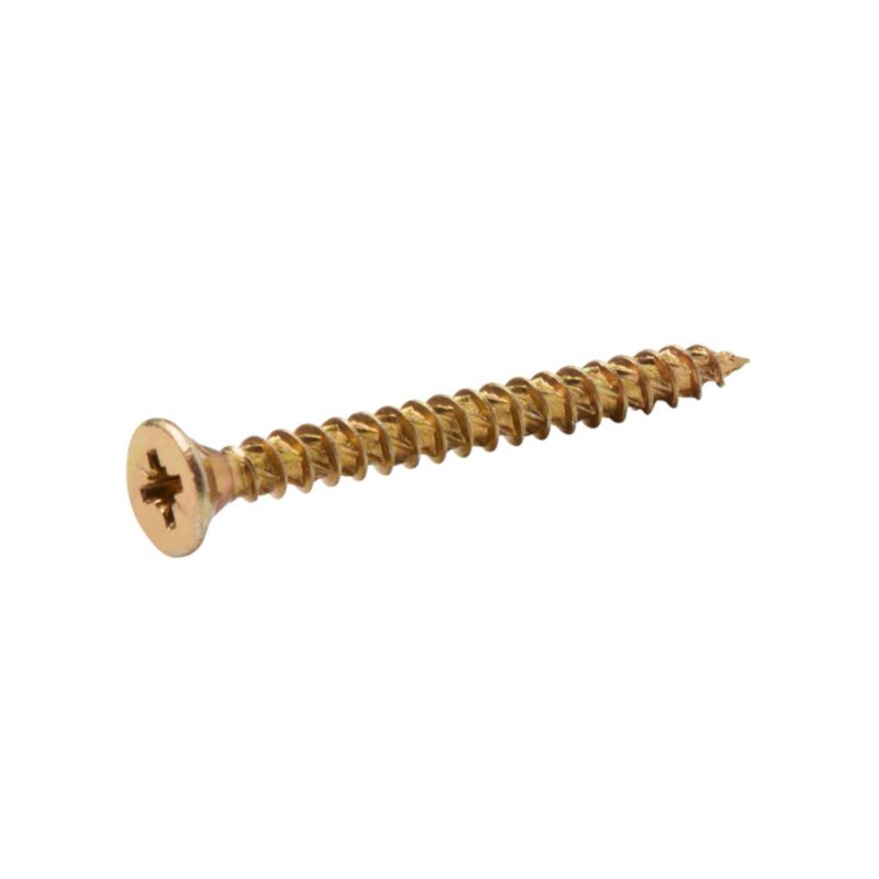 Wkręty do drewna TurboDrive PZ2 5 x 50 mm ocynk żółty 20 szt.