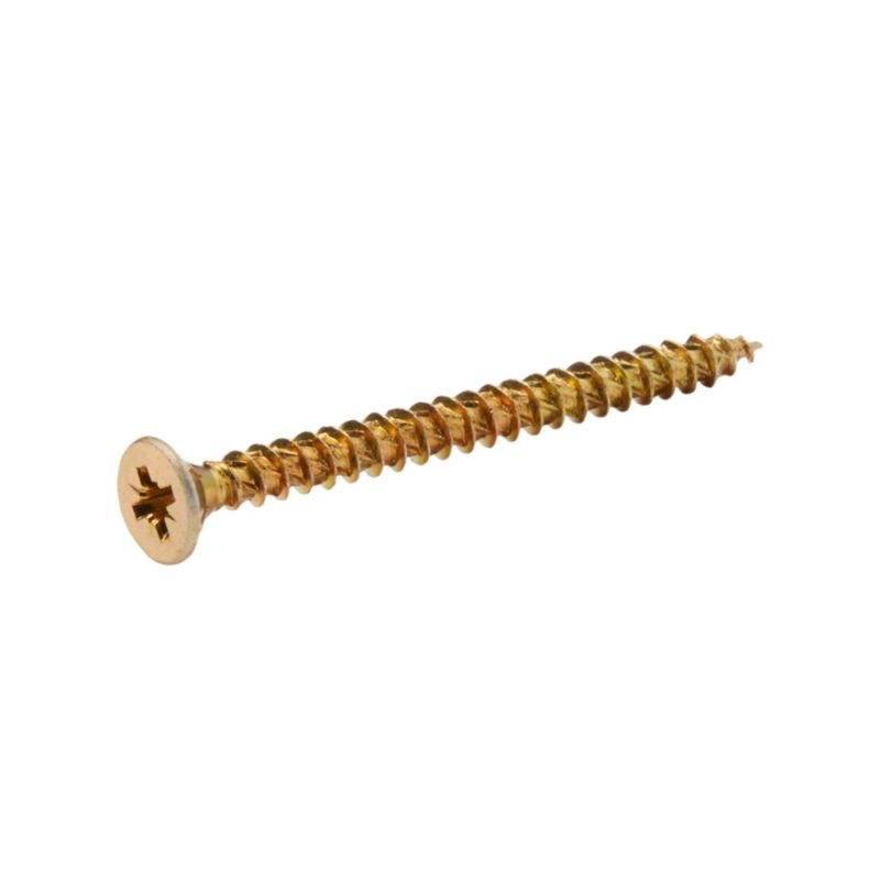 Wkręty do drewna TurboDrive PZ2 5 x 60 mm ocynk żółty 20 szt.