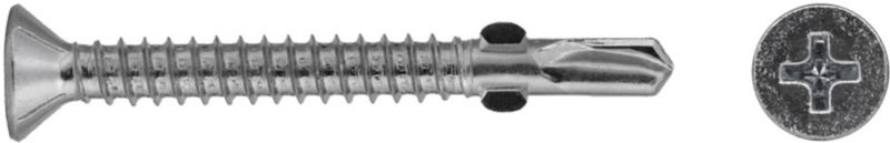 Wkręty samowiercące Azmet 4,8 x 38 mm stożkowe 10 kg