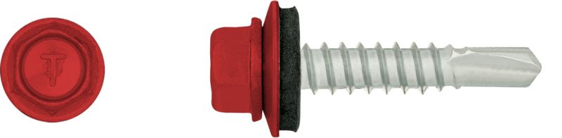 Wkręty samowiercące Diall 4,8 x 19 mm ocynkowane czerwone 20 szt.
