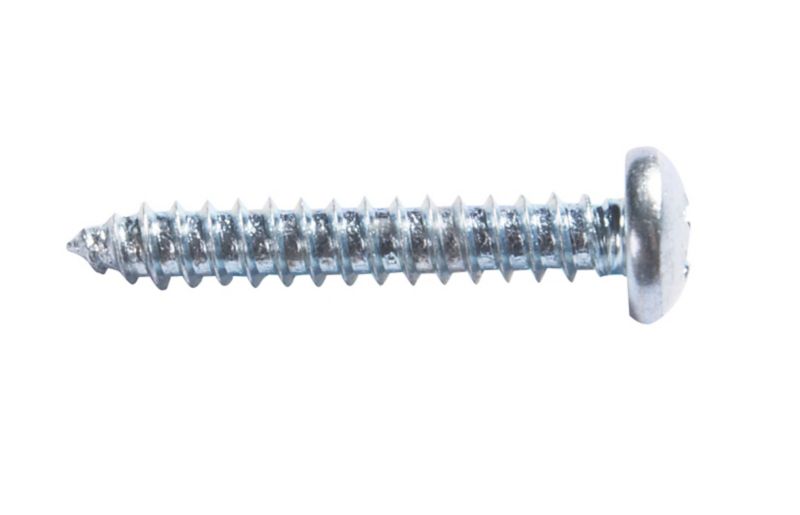 Wkręty uniwersalne Diall z łbem walcowym 4 x 25 mm ocynkowane białe 30 szt.