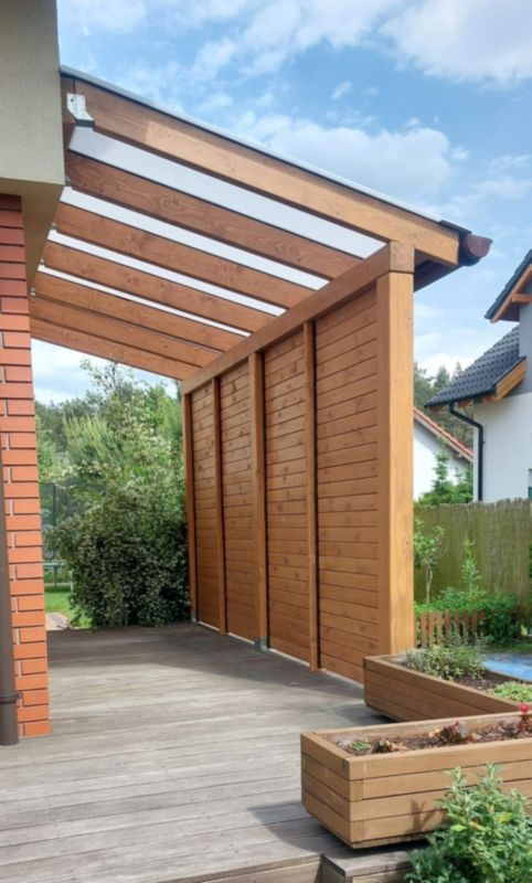 WOODINO Stalowy system do żaluzji, ruchome deseczki, BRĄZ Shutters 109 - 1 para