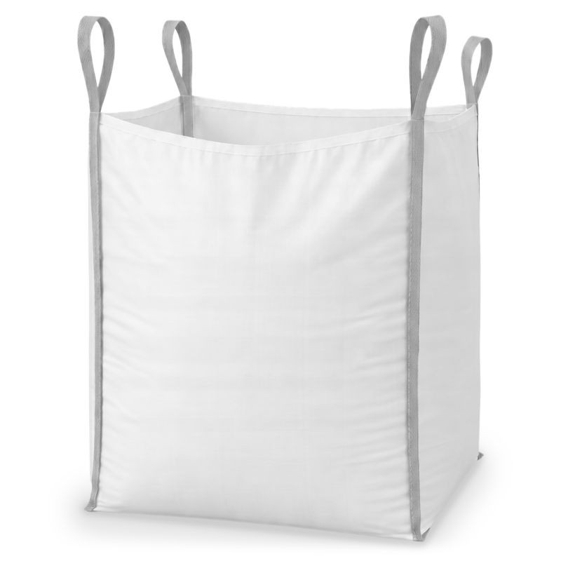 Worek Big bag na gruz Springos 1000 kg wytrzymały 145x90x90 cm kontener z uchwytami biały 1 szt.