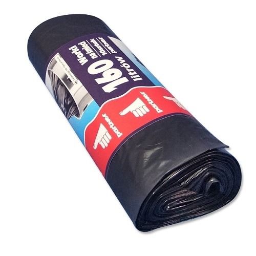 Worek na śmieci NEOPAK LDPE 160l Czarny 10 szt.