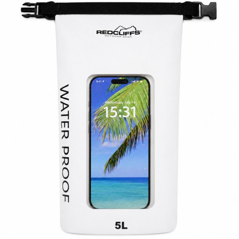 Worek Redcliffs 2L wodoszczelny na telefon biały  1 szt.