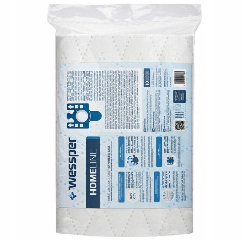 Worki do odkurzacza, Wessper, syntetyczne, zamiennik do Miele Complete C3, 10szt