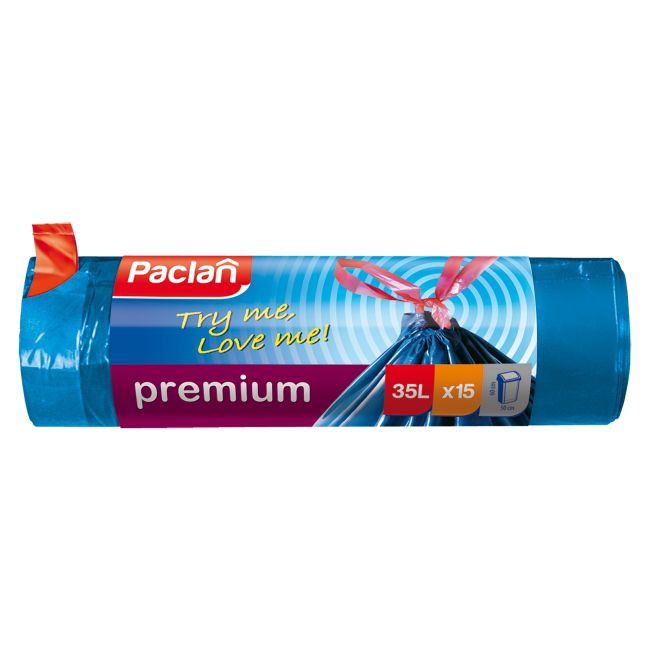 Worki Paclan Premium 35 l 15 szt.