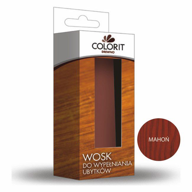 Wosk do wypełniania ubytków Colorit Drewno mahoń 15 g