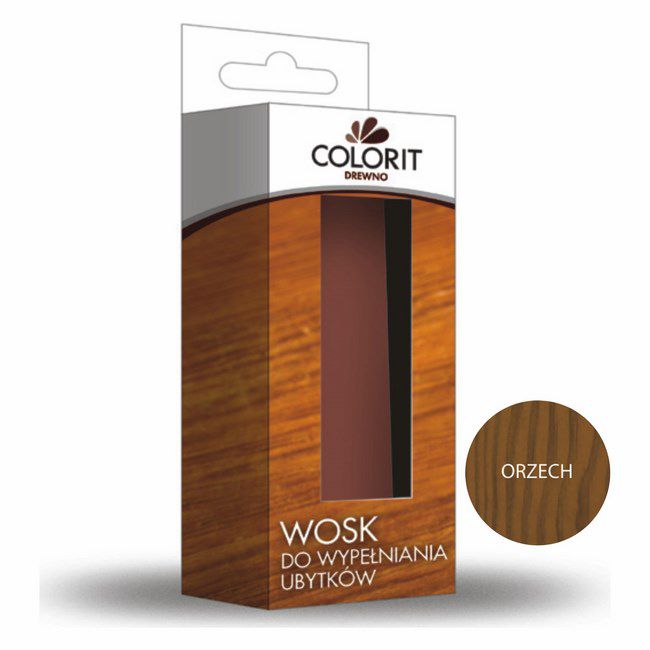 Wosk do wypełniania ubytków Colorit Drewno orzech 15 g