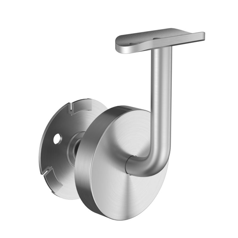Wspornik AVIS uchwyt podpora poręczy fi42,4 mm w zestawie z maskownicą, stal nierdzewna, 1 szt.