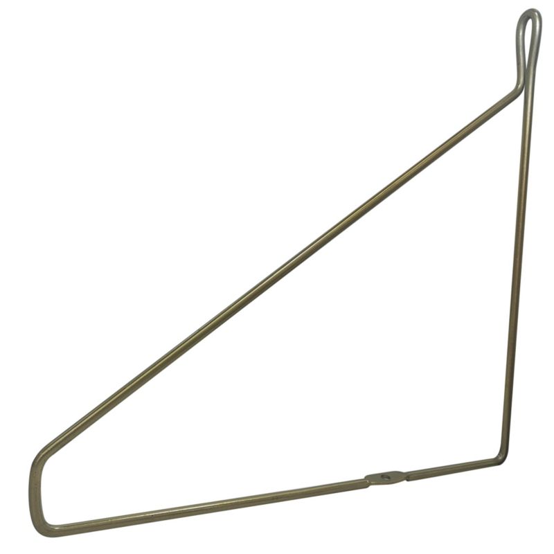 Wspornik GoodHome Arama 200 x 220 mm złoty