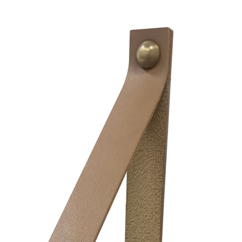 Wspornik GoodHome Leonin 77,5 cm camelowy