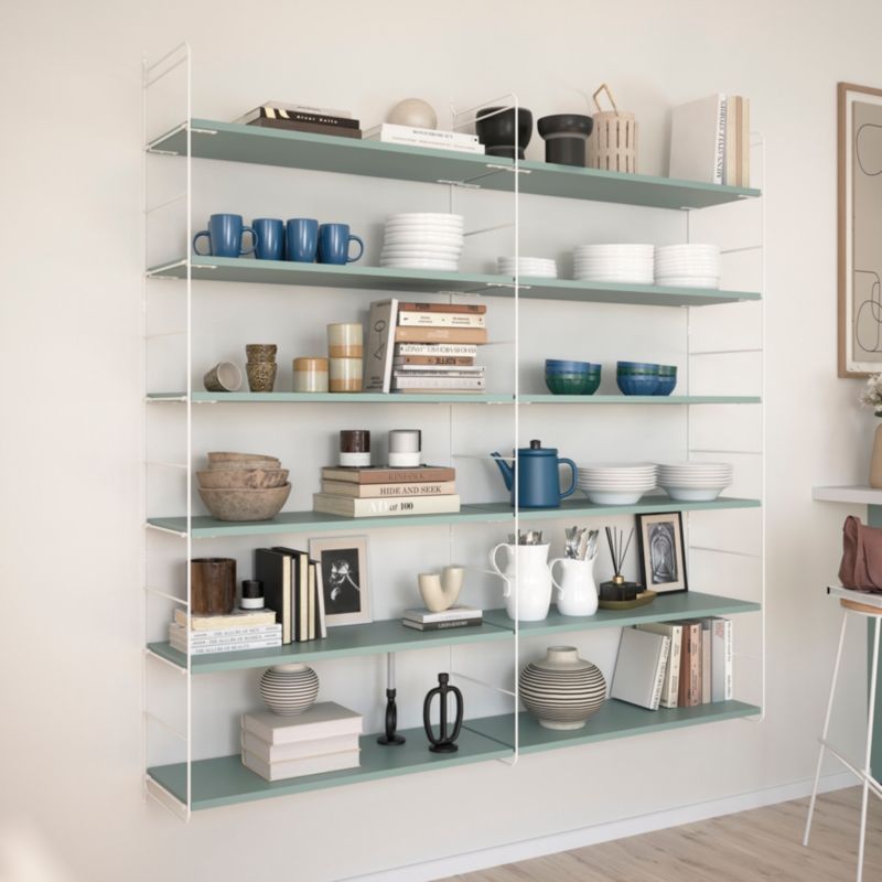 Wspornik GoodHome Rigga L6 302 x 1712 mm biały