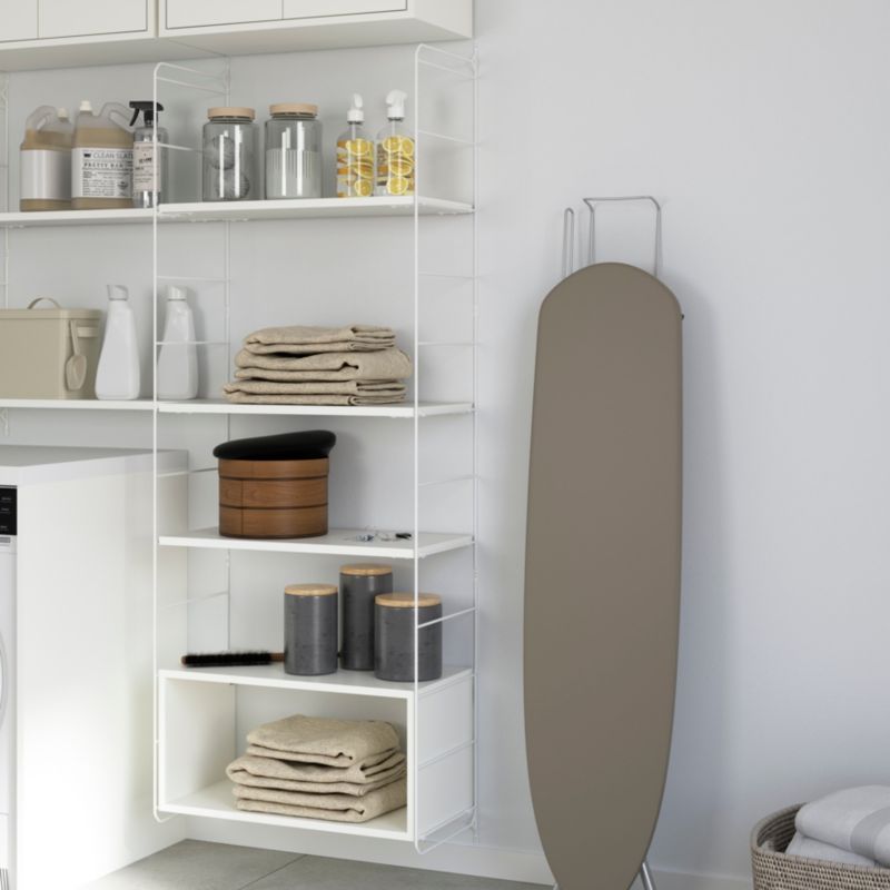 Wspornik GoodHome Rigga L6 302 x 1712 mm biały
