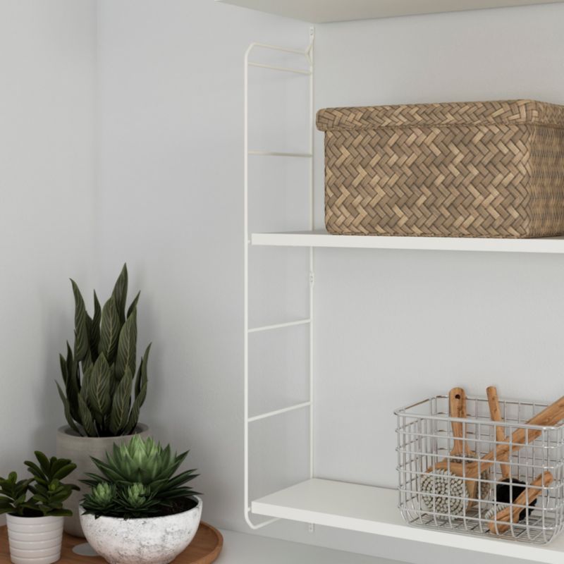 Wspornik GoodHome Rigga S 6 x 202 x 866 mm biały