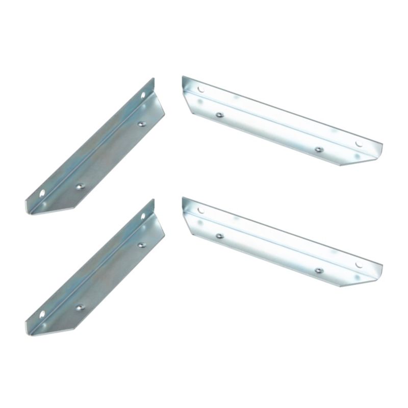 Wspornik narożny Form Rigga 18 mm aluminium 2 szt.