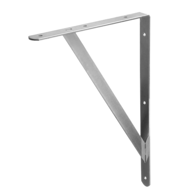 Wspornik półki Lun Fix podpórka srebrna 500x330x4 mm 1szt.