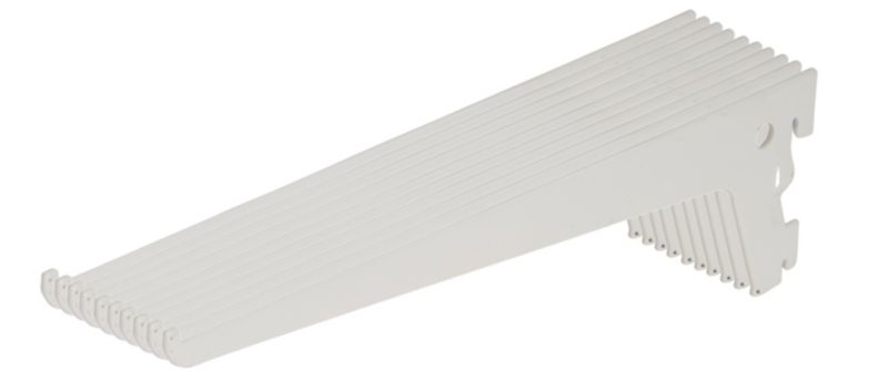 Wspornik pojedynczy Form Lony 30 cm biały 10 szt.