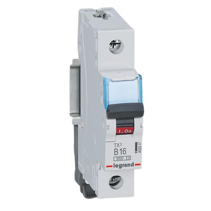 Wyłącznik nadprądowy Legrand RX3 1P B 16A 6 kA AC 1 szt.