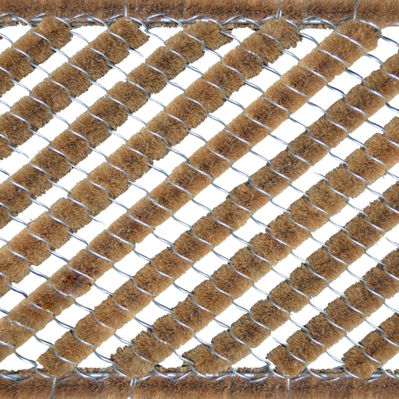 Wycieraczka metal / kokos 40 x 60 cm