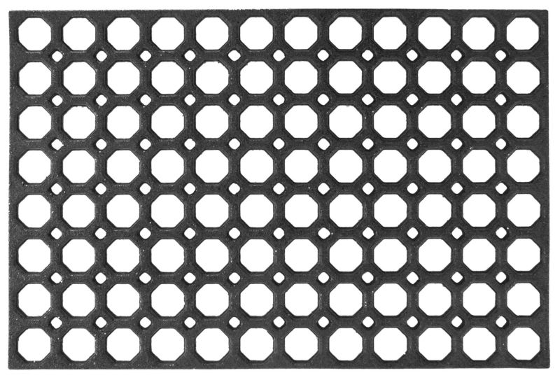 Wycieraczka Multidecor Honey Comb 60 x  80 cm czarny 1 szt.