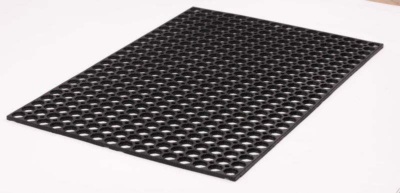 Wycieraczka Multidecor Honey Comb 80 x 120 cm czarny 1 szt.